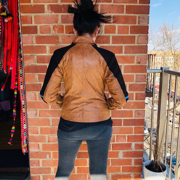 Leather and wool jackets, 1of a kind pieces - Picture 2 of 5